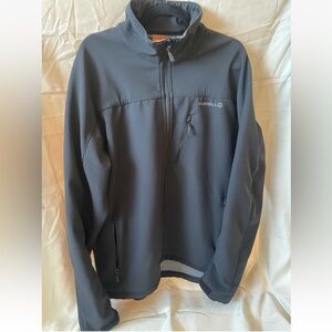 Merrell men X Large Black Aeroblock Full Zip Up Long Sleeve Jacket